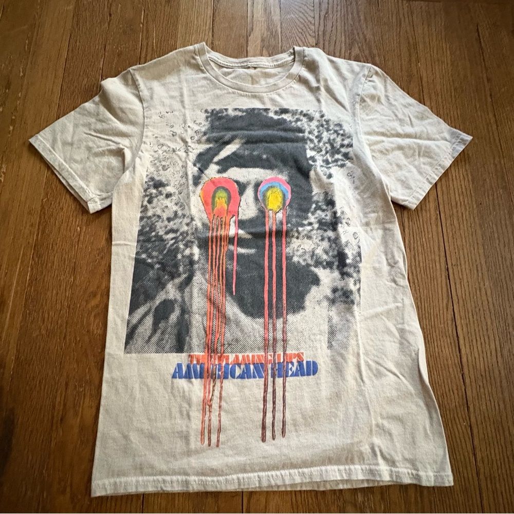 The Flaming Lips “American Head” 2022 Tour T-Shirt Size S‎